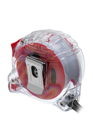 Рулетка Crystal,5 м х 25 мм,корпус из поликарбоната Matrix