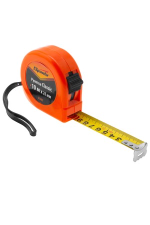 Рулетка Classic,10 м х 25 мм,пластиковый корпус Sparta