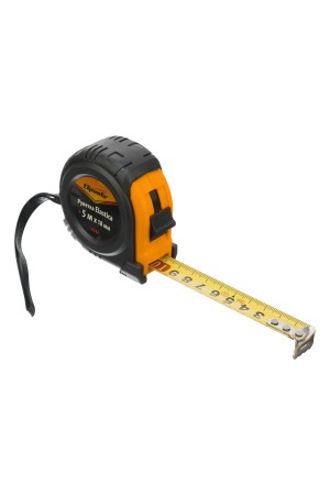 Рулетка Elastica,5 м х 18 мм,обрезиненный корпус Sparta