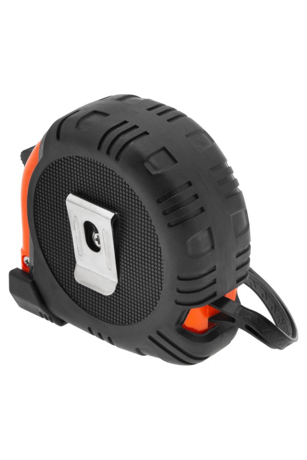 Рулетка Elastica,10 м х 25 мм,обрезиненный корпус Sparta