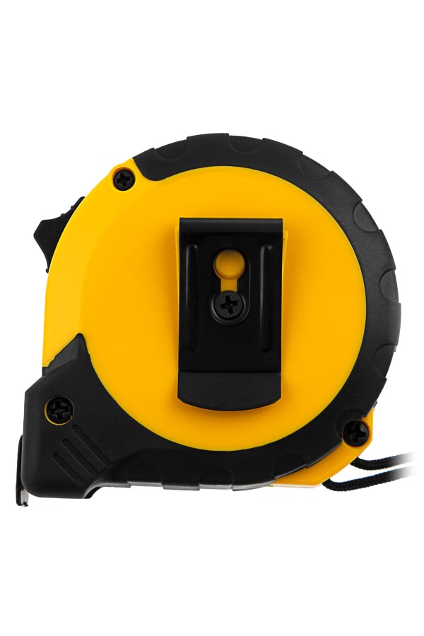 Рулетка 5м х 19мм, двухкомп. корпус, кнопка-пауза Denzel