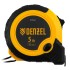 Рулетка 5м х 19мм, двухкомп. корпус, кнопка-пауза// Denzel