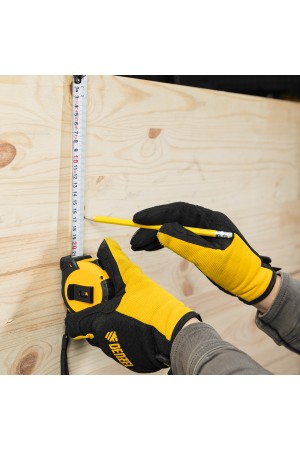 Рулетка 5м х 25мм, двухкомп. корпус, кнопка-пауза// Denzel