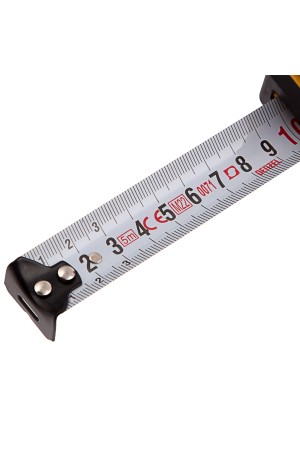 Рулетка 5м х 25мм, двухкомп. корпус, кнопка-пауза// Denzel