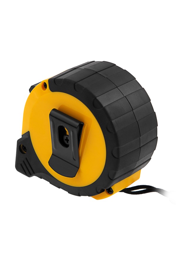 Рулетка 5м х 25мм, двухкомп. корпус, кнопка-пауза Denzel