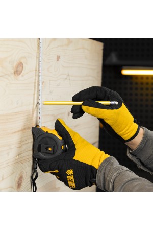 Рулетка 3м х 16мм, обрезиненный корпус, автоматическая фиксация Denzel