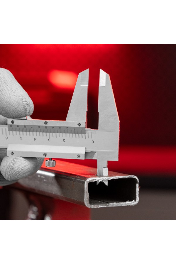 Штангенциркуль, 150 мм, цена деления 0.02 мм, металлический, с глубиномером Matrix