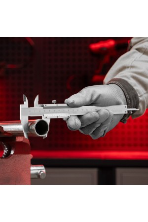 Штангенциркуль, 150 мм, цена деления 0.02 мм, металлический, с глубиномером Matrix