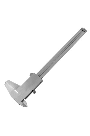 Штангенциркуль, 150 мм, цена деления 0.02 мм, металлический, с глубиномером Matrix