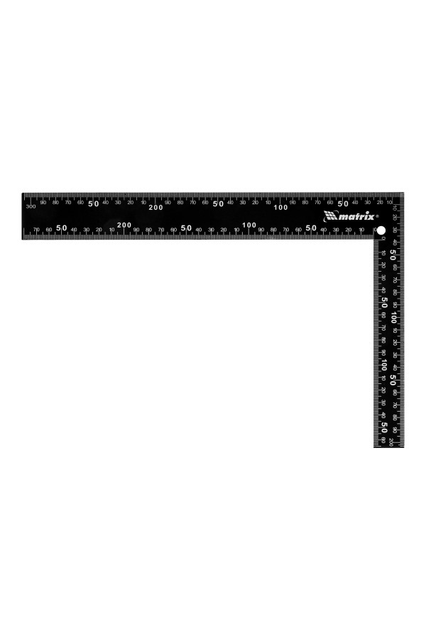Угольник, 200 х 300 мм, цельнометаллический Matrix