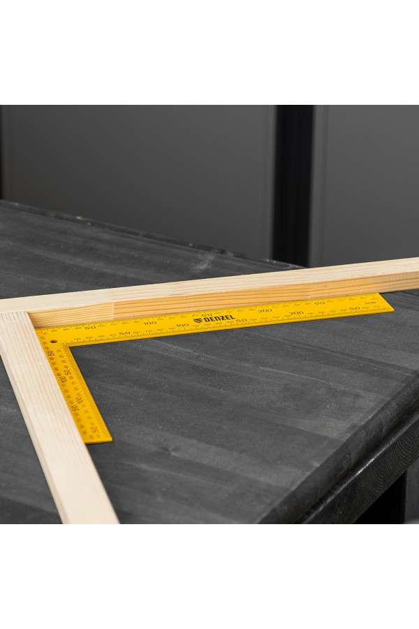 Угольник стальной, 200 х 300 мм Denzel