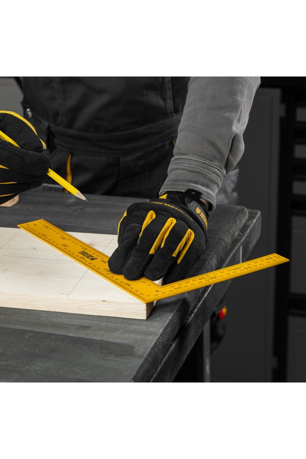 Угольник стальной, 200 х 300 мм Denzel