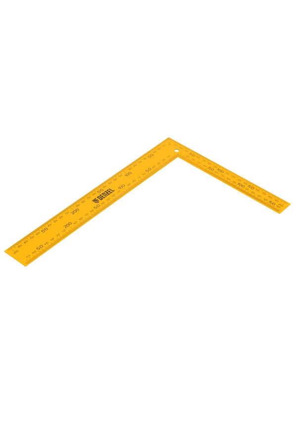 Угольник стальной, 200 х 300 мм Denzel