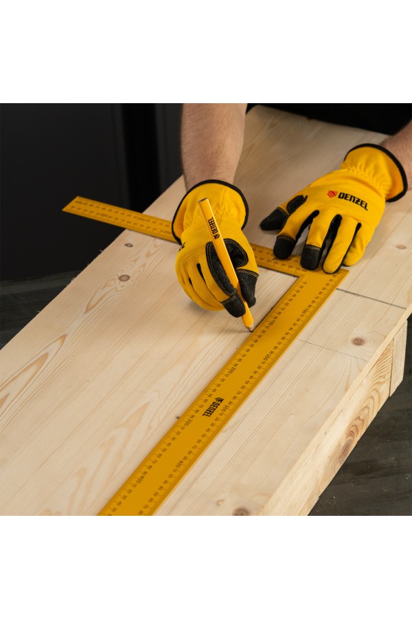 Угольник стальной, 400 х 600 мм Denzel