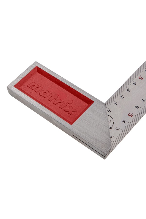 Угольник стальной, 300 мм, градуировка Matrix