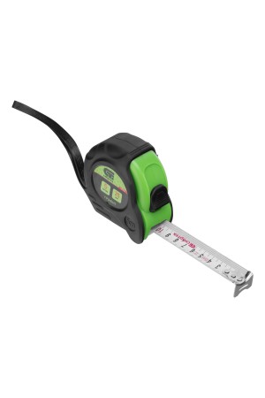 Рулетка Графит,обрезиненный корпус,амортизатор,5 м х 25 мм Сибртех
