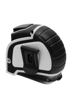 Рулетка Autostop,8 м х 25 мм,двухкомпонентный корпус,автоматическая фиксация,Pro Matrix