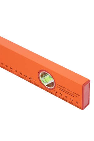 Уровень алюминиевый, 800 мм, 3 глазка, желтый, линейка Sparta