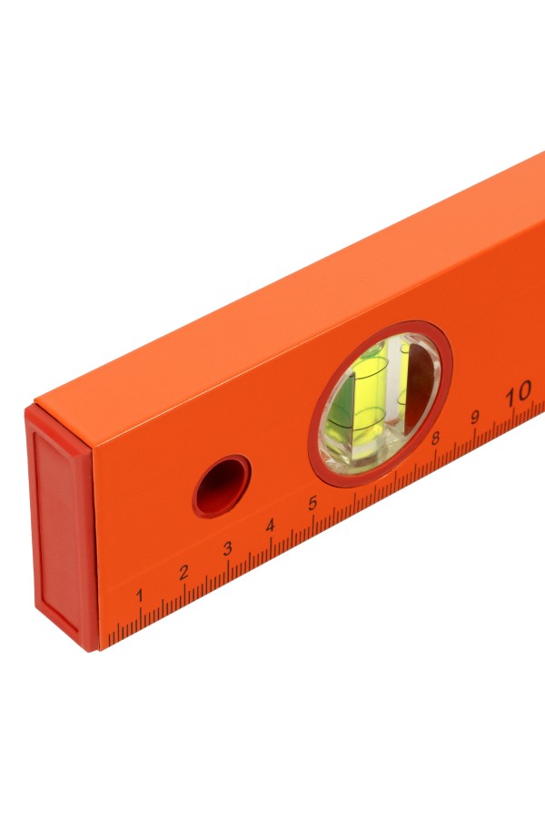 Уровень алюминиевый, 1500 мм, 3 глазка, желтый, линейка Sparta