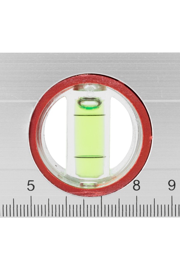 Уровень алюминиевый, 400 мм, 3 глазка, линейка Sparta