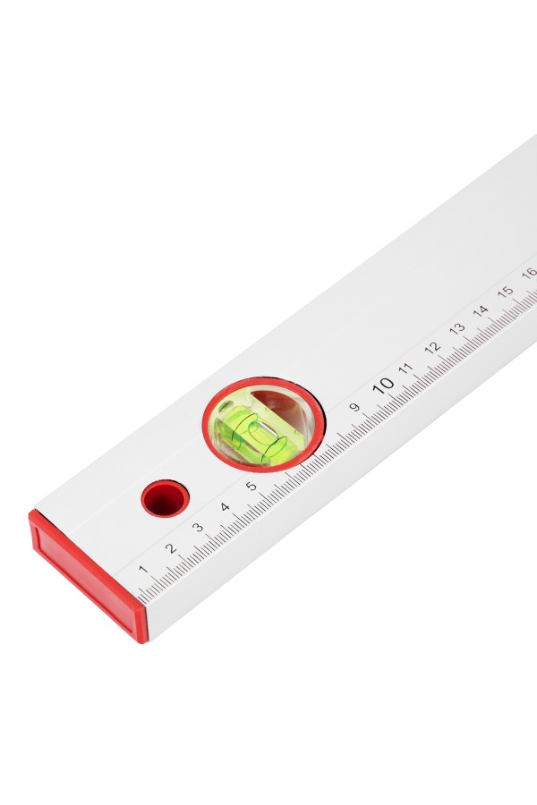 Уровень алюминиевый, 1200 мм, 3 глазка, линейка Sparta