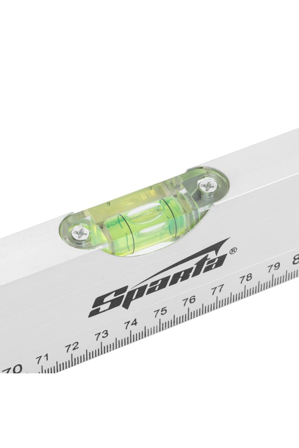 Уровень алюминиевый, 1500 мм, 3 глазка, линейка Sparta