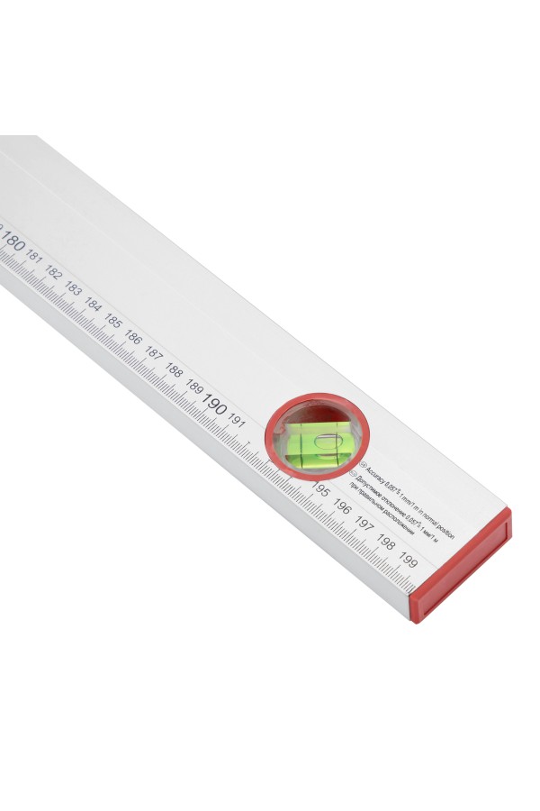 Уровень алюминиевый, 2000 мм, 3 глазка, линейка Sparta