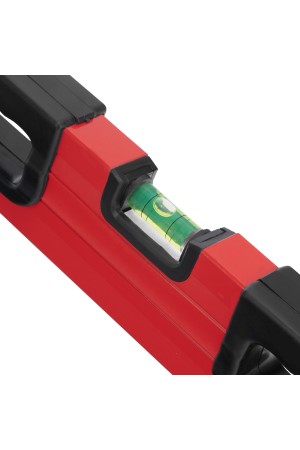 Уровень алюминиевый, 600 мм, фрезерованный, 3 глазка, две эргономичные ручки Matrix