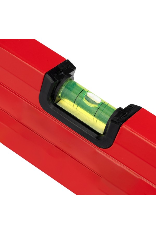 Уровень алюминиевый, 800 мм, фрезерованный, 3 глазка, две эргономичные ручки Matrix