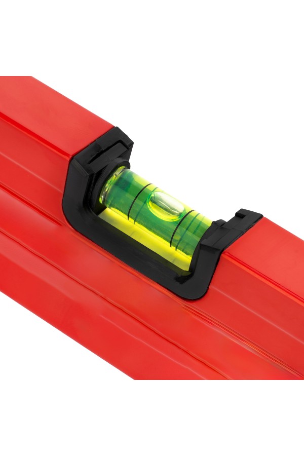 Уровень алюминиевый, 1000 мм, фрезерованный, 3 глазка, две эргономичные ручки Matrix