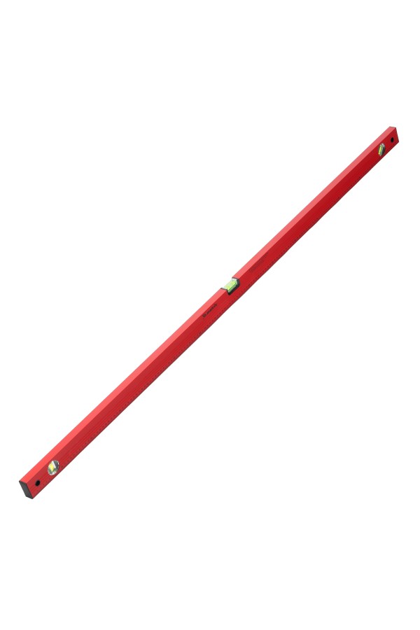 Уровень алюминиевый, 1500 мм, 3 глазка, красный, линейка Matrix