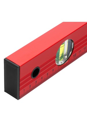 Уровень алюминиевый, 1500 мм, 3 глазка, красный, линейка Matrix