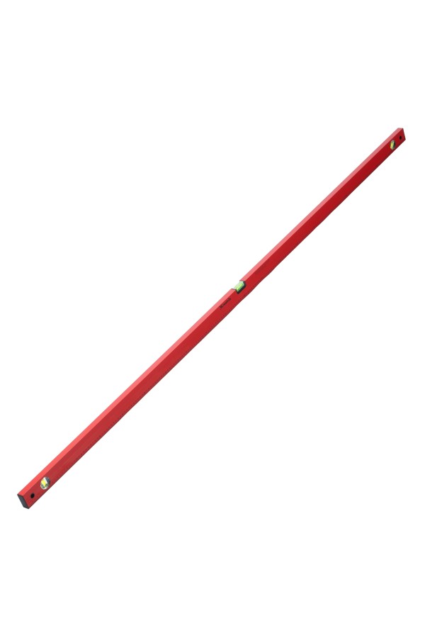 Уровень алюминиевый, 2000 мм, 3 глазка, красный, линейка Matrix