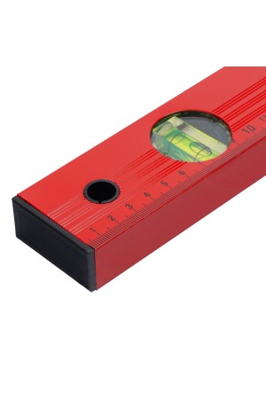 Уровень алюминиевый, 2000 мм, 3 глазка, красный, линейка Matrix