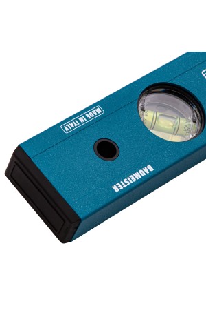 Уровень алюминиевый усиленный, 400 мм, 3 глазка Gross