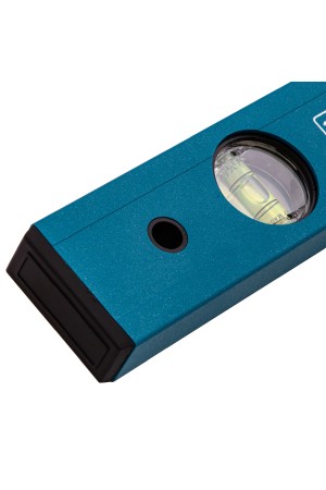 Уровень алюминиевый усиленный, 400 мм, 3 глазка Gross