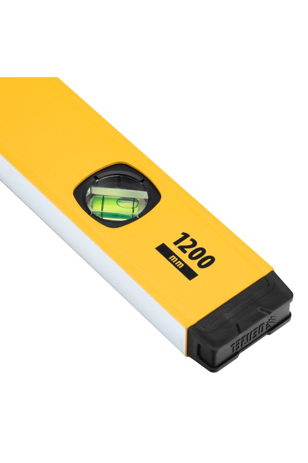 Уровень алюминиевый, магнит, фрезерованный, 3 глазка (1 зеркал.) 0,5 мм/м, 1200 мм Denzel