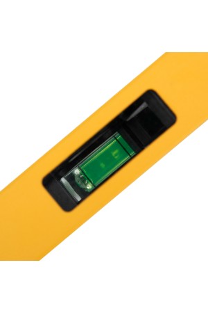 Уровень алюминиевый, магнит, фрезерованный, 3 глазка (1 зеркал.), 0,5 мм/м, 1200 мм Denzel