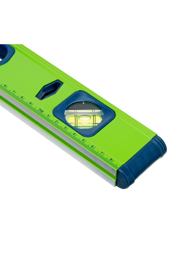 Уровень алюминиевый УС-1, 0-800, фрезерованный, 3 глазка, рукоятки, 800 мм Сибртех