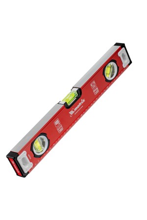 Уровень алюминиевый, фрезерованный, 3 глазка, 400 мм Matrix