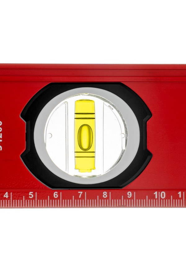 Уровень алюминиевый, фрезерованный, 3 глазка, 400 мм Matrix