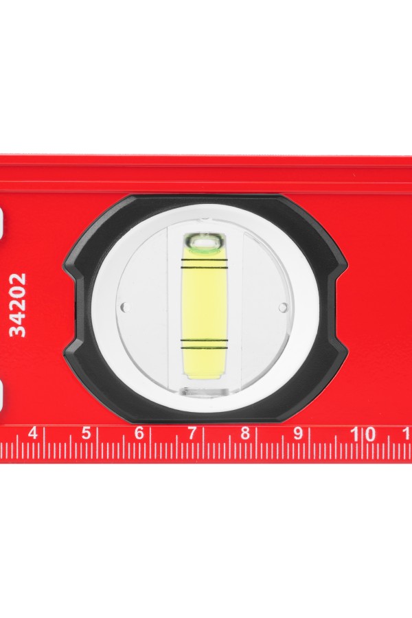 Уровень алюминиевый, фрезерованный, 3 глазка, рукоятки, 800 мм Matrix