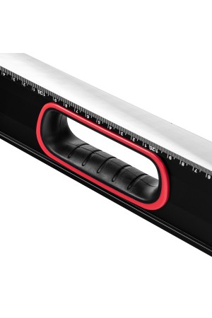 Уровень алюминиевый, усиленный, фрезерованный, 3 глазка, двухкомпонентные рукоятки, 1500 мм Matrix