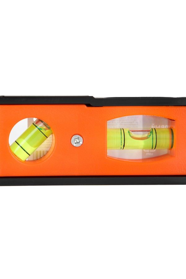 Уровень, 225 мм, 3 глазка, пластмассовый 