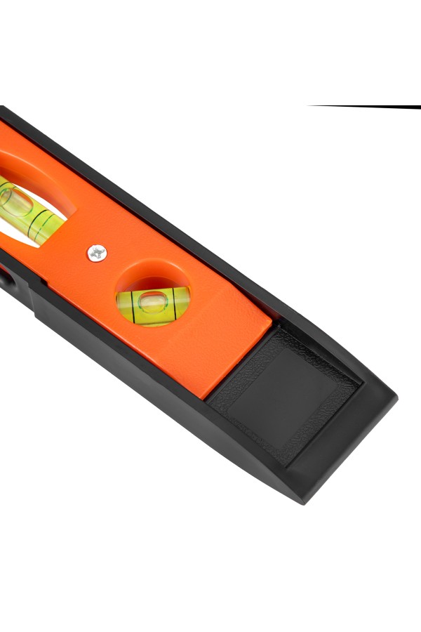 Уровень, 225 мм, 3 глазка, пластмассовый 