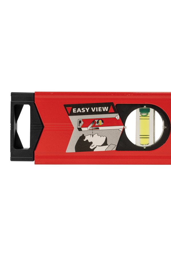 Уровень алюминиевый магнитный, 1500 мм, фрезерованный, 3 глазка (1 зеркальный) усиленный Matrix