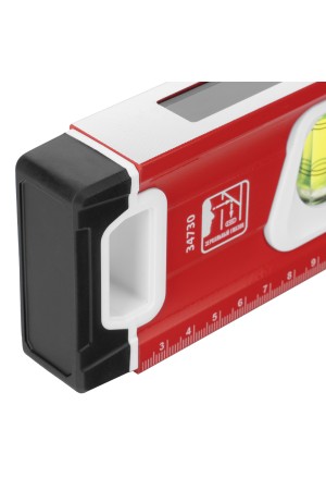 Уровень алюминиевый, магнит, фрезерованный, 3 глазка (1 зеркальный), 400 мм Matrix