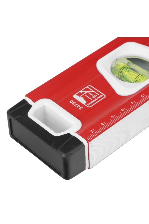 Уровень алюминиевый, магнит, фрезерованный, 3 глазка (1 зеркальный) 400 мм Matrix