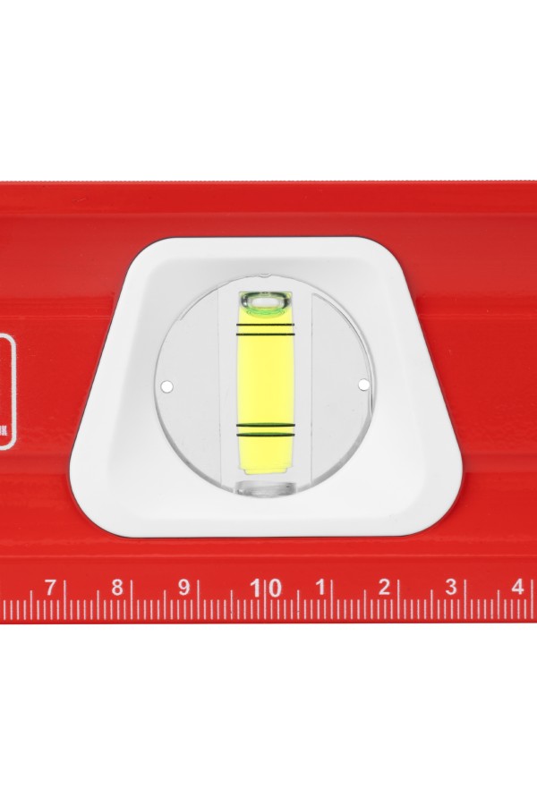 Уровень алюминиевый, магнит, фрезерованный, 3 глазка (1 зеркальный) 400 мм Matrix