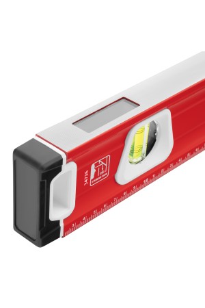 Уровень алюминиевый, магнит, фрезерованный, 3 глазка (1 зеркальный), двухкомпонентные рукоятки, 2000 мм Matrix